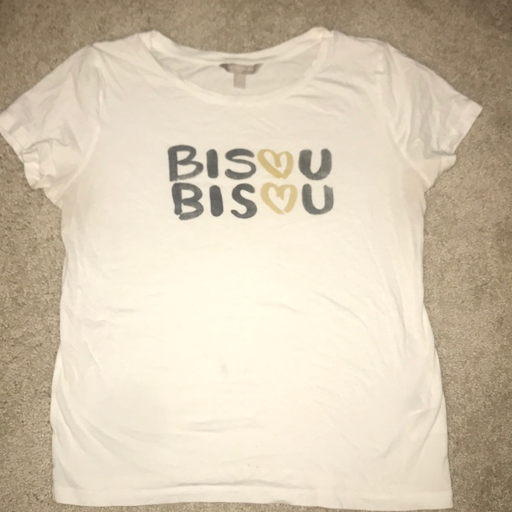 Banana Republic Factory ‘Bisou Bisou’ tee